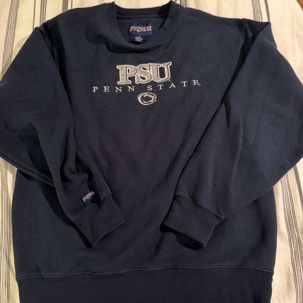 Rare Vintage 1990s Jansport Penn State University Collegiate Crewneck Men's Med